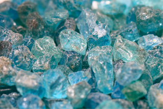 Apatite crystals