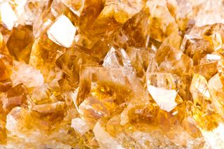 Citrine crystals