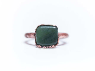 HAWKHOUSE Genuine Jade Ring | Jade stacking ring