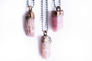 HAWKHOUSE NECKLACES SALE Raw tourmaline necklace | Pink tourmaline necklace