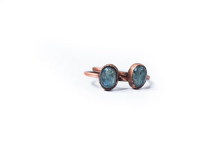 SALE Tumbled Kyanite ring | Blue Kyanite ring