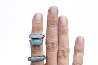 SALE Kyanite ring | Blue Kyanite ring