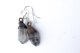 SALE Raw crystal earrings | Quartz crystal earrings