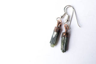 Tourmaline earrings | Green Tourmaline earrings