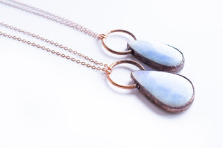 Rainbow Moonstone necklace | Moonstone Necklace