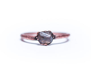 Spessartine Garnet ring | Orange Garnet ring