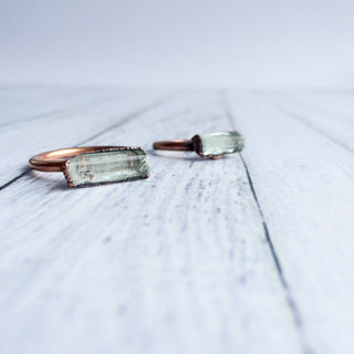 SALE Aquamarine Ring | Raw Aquamarine Jewelry