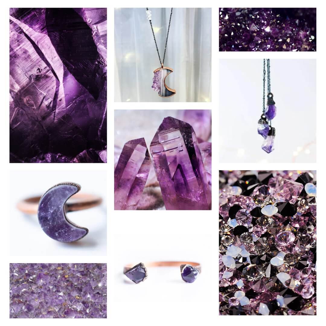 Febary Rocks Feburary Birthstone | Raw Crystal Jewelry | HAWKHOUSE