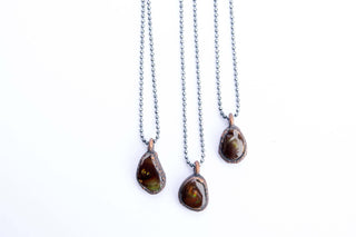 HAWKHOUSE NECKLACES Agate necklace | Mexican Fire Agate necklace