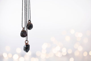 Real garnet necklace | Garnet crystal necklace