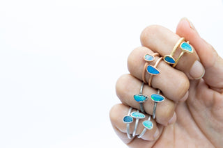 SALE Opal stacking ring | Gemstone ring