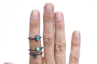 SALE Abalone ring | Electroformed ring
