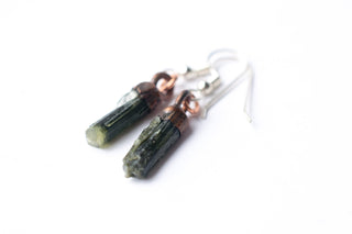 Tourmaline earrings | Green Tourmaline earrings