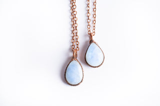 Rainbow moonstone necklace | June birthstone necklace