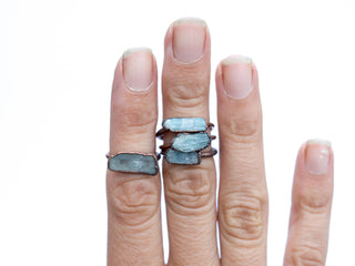 Kyanite ring | Blue Kyanite ring