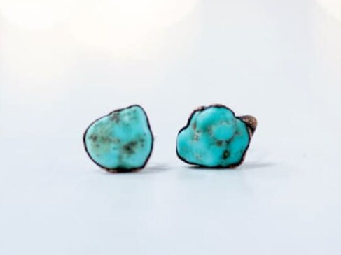 Birks Bee Chic | Turquoise and Silver Stud Earrings