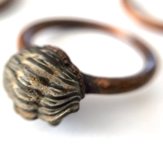 Trilobite fossil ring | Electroformed fossil jewelry